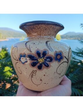 Vintage West Germany Scheurich Keramik Vase, Model 202, Mid Century, German Art